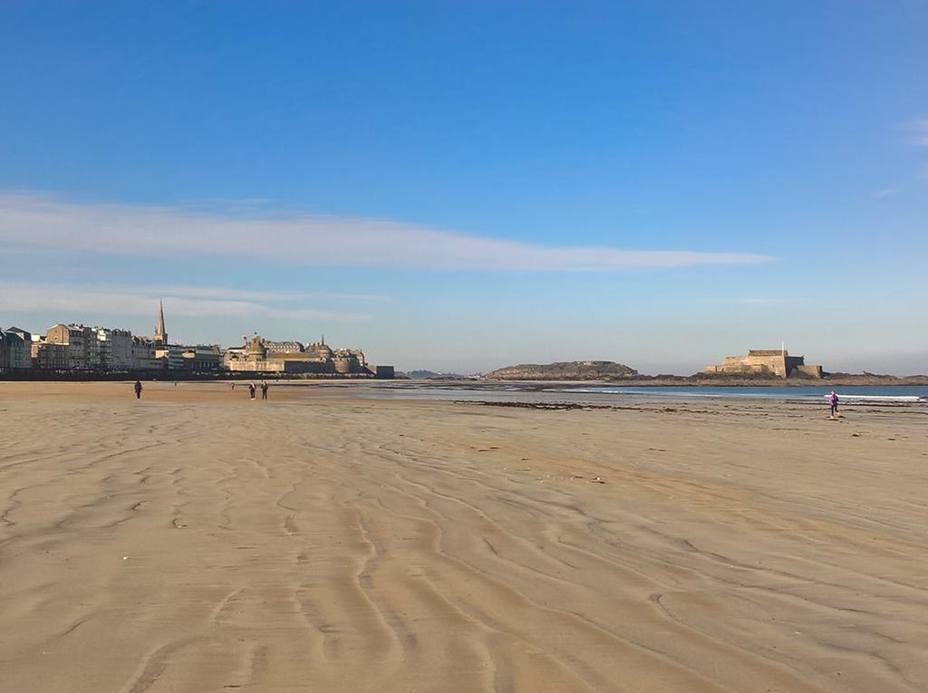 Studio Le sillon malouin vue mer Saint-Malo Eksteriør bilde