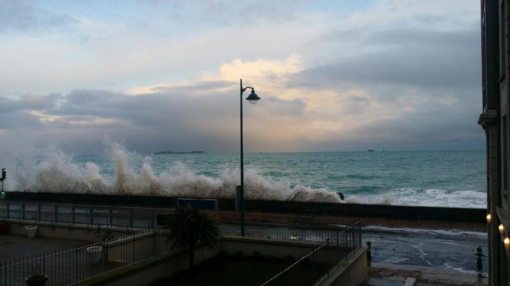 Studio Le sillon malouin vue mer Saint-Malo Eksteriør bilde